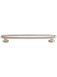 Austen Cabinet Pull - 6 1/4 inch Center-to-Center in Polished Nickel.